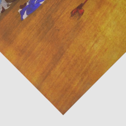 Naaimachine - vlag - Freedom Fabric 1909 Tissuepapier (Detail)