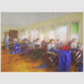 Naaimachine - vlag - Freedom Fabric 1909 Tissuepapier (Voorkant)