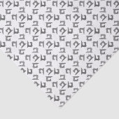 Naaimachine voor de Folie "Silver" Tissuepapier (Detail)