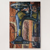 naaimachine voor naaiwerk Jigzaag Puzzle Legpuzzel (Verticaal)