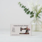  naaimachine voor patches visitekaartje (Staand voorkant)