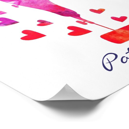 Naaimachine voor ruimtewand poster (Hoek)