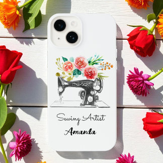 Naaimachine voor zeemacht iPhone 14 hoesje