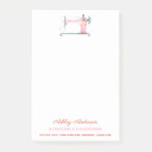 Naaimachine Waterverf naald- en sluitingen Post-it® Notes (Voorkant)