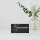 naaimachine | Witte opvulling Visitekaartje (Staand voorkant)