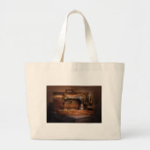 Naaimachine - Zanger Grote Tote Bag (Voorkant)