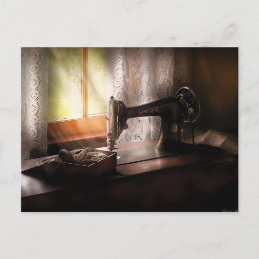 Naaimachine - Zanger II Briefkaart (Voorkant)