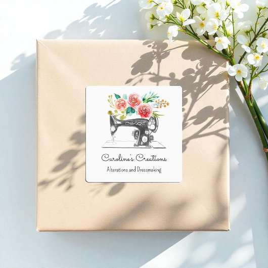 Naaimachine Zwart Wit Naaisters Tailor Label