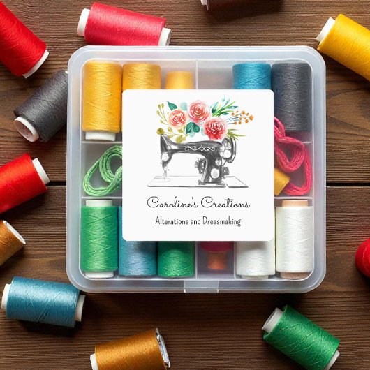 Naaimachine Zwart Wit Naaisters Tailor Label