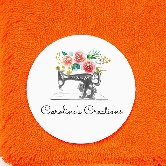 Naaimachine Zwart Wit Naaisters Tailor Labels