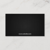 naaimachine| zwarte gaas visitekaartje (Achterkant)