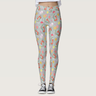 Naaimachines grijs leggings