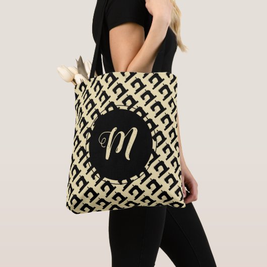 Naaimachines met Initialen Tote Bag (Dichtbij)