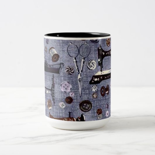  naaimachines Mok van naadloze koffie (Center)