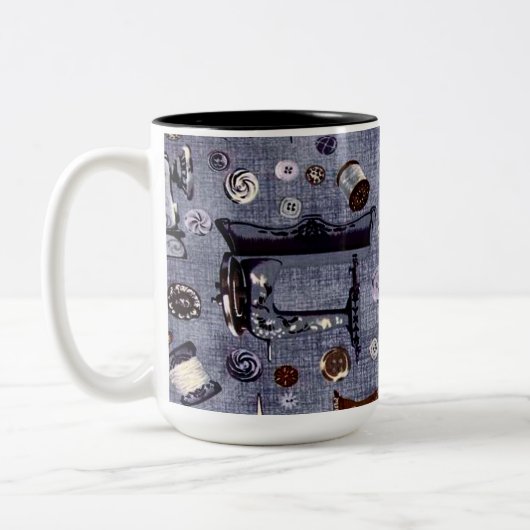  naaimachines Mok van naadloze koffie (Links)