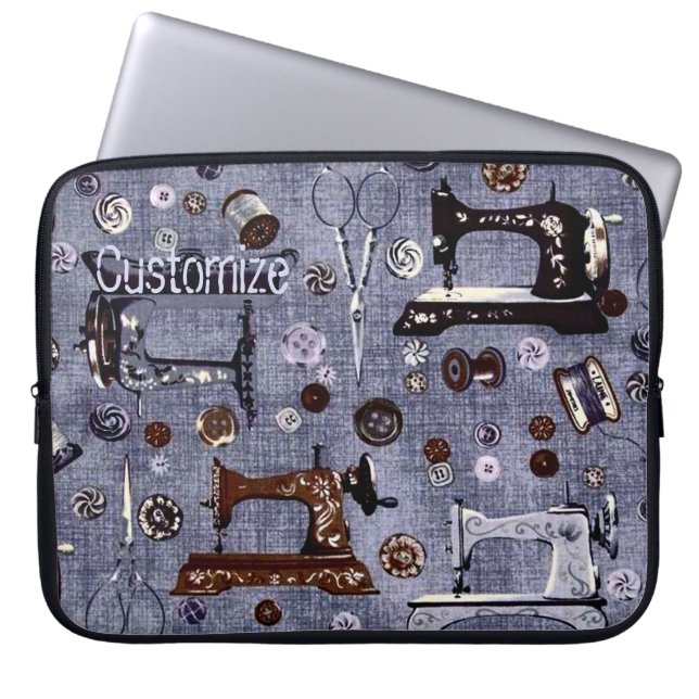  naaimachines Slaperhoes voor laptops Laptop Sleeve (Voorkant)
