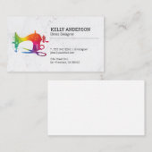 Naaimachineschaar  | ontwerper visitekaartje (Voorkant / Achterkant)