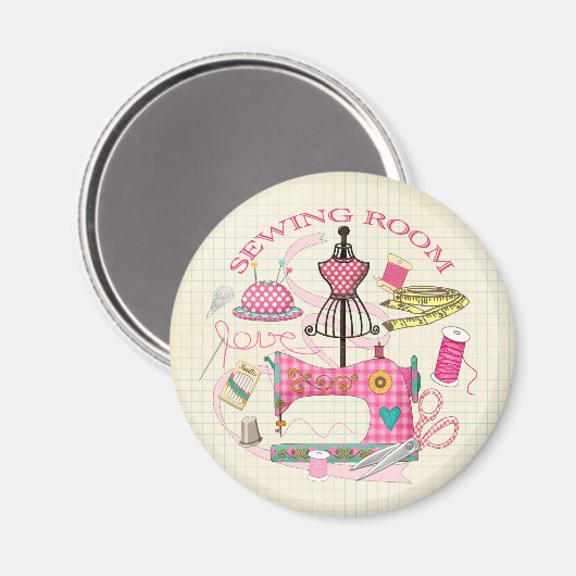 naaimagneten magneet (Voorkant / Achterkant)