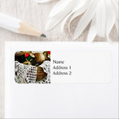 Naaimand met draad en kant etiket (Insitu)