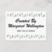 Naaimandje Zakelijke / Behuizing Kaart (Achterkant)