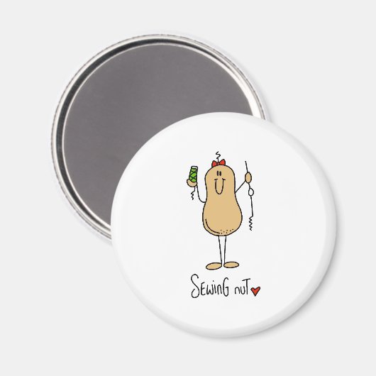 naaimoer magneet (Voorkant / Achterkant)