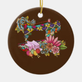 Naainaaimachine Keramisch Ornament (Voorkant)