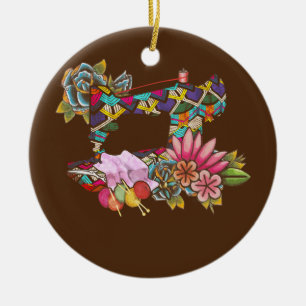 Naainaaimachine Keramisch Ornament