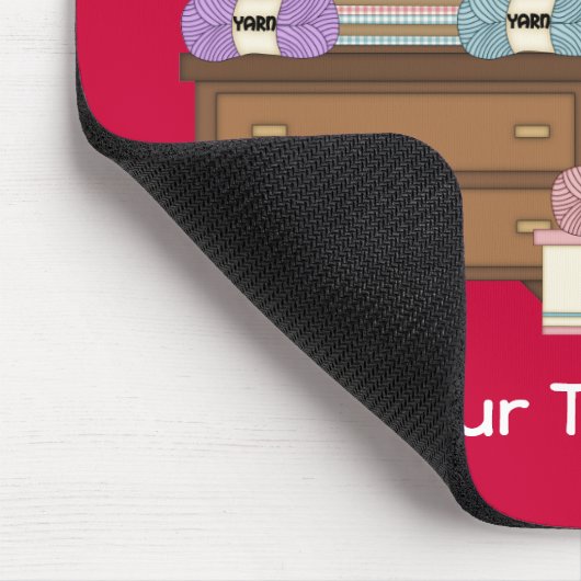 Naainaal 2 (op maat gesneden) muismat (Hoek)