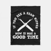 Naaineengroting Fleece Deken (Voorkant)