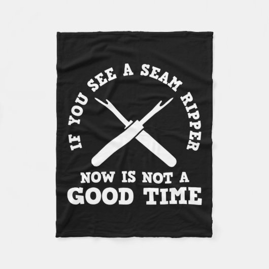 Naaineengroting Fleece Deken (Voorkant)