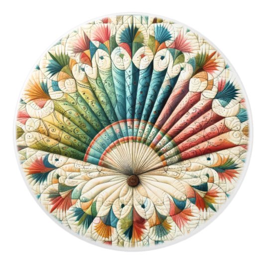 Naaineengroting Keramische Knop (Voorkant)