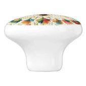 Naaineengroting Keramische Knop (Zijkant)