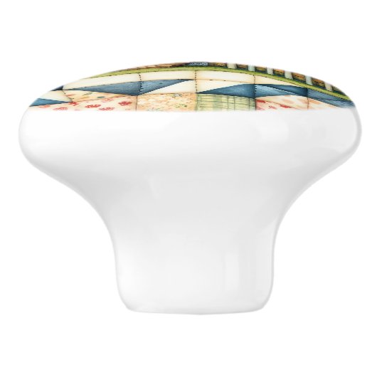 Naaineengroting Keramische Knop (Zijkant)