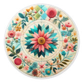 Naaineengroting Keramische Knop (Voorkant)