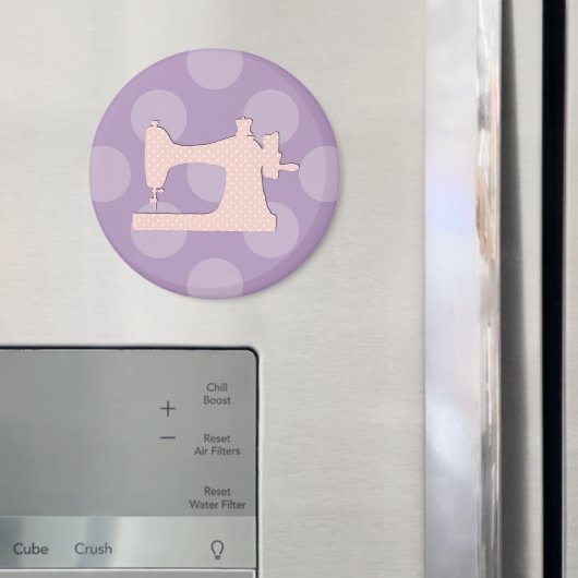 Naainmachine, naaldzaagmachine, pokkendots magneet (Insitu (Koelkast))