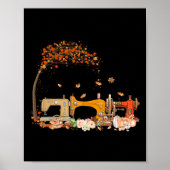 Naainnaaimachine: Drijvende Herfst Poster (Voorkant)