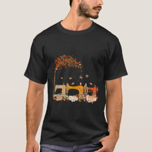 Naainnaaimachine: Drijvende Herfst T-shirt