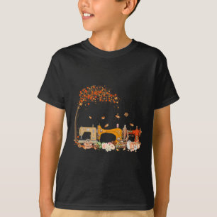 Naainnaaimachine: Drijvende Herfst T-shirt