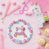 Naaipartij Borden Papieren Bordje (Feest)