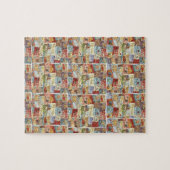 Naaipatroon Jigzaag Puzzle Legpuzzel (Horizontaal)