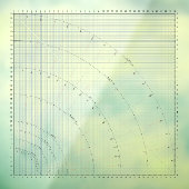 Naaipatroon Rok Drafting 36 "Grid Table Cling Raamsticker (Vel 3)