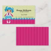 naaipop visitekaartje (Voorkant / Achterkant)