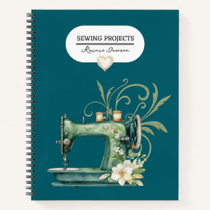 Naaiprojecten Multomap Blauwgroen Blauw Look Notitieboek