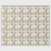 naaischaar cadeaupapier (Vlak)