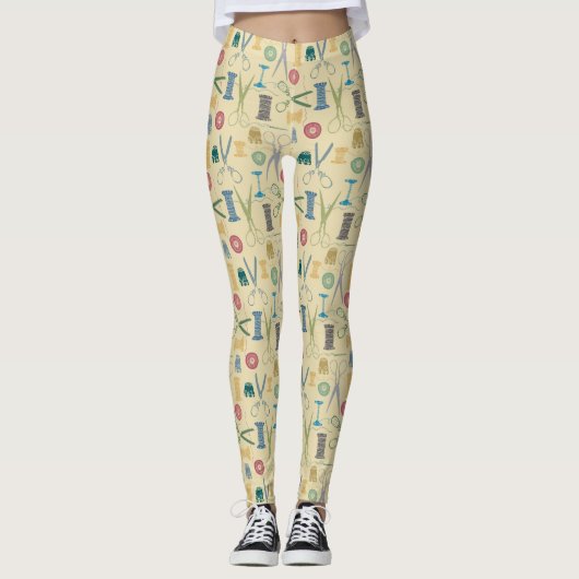 naaischaarnaald leggings (Voorkant)