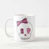 naaischedel (roze) koffiemok (Links)