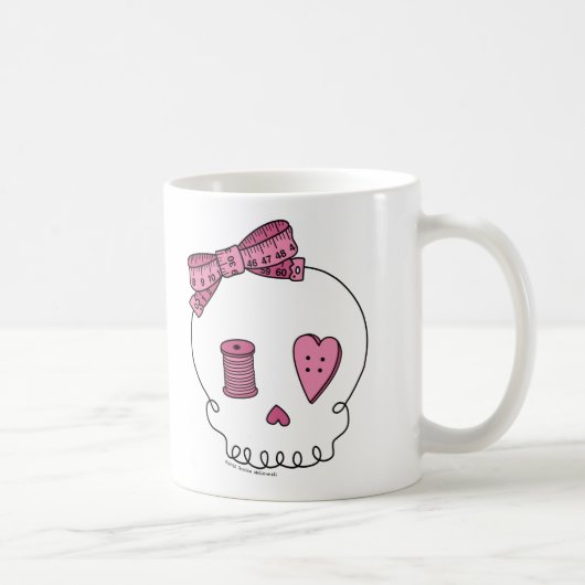 naaischedel (roze) koffiemok (Rechts)