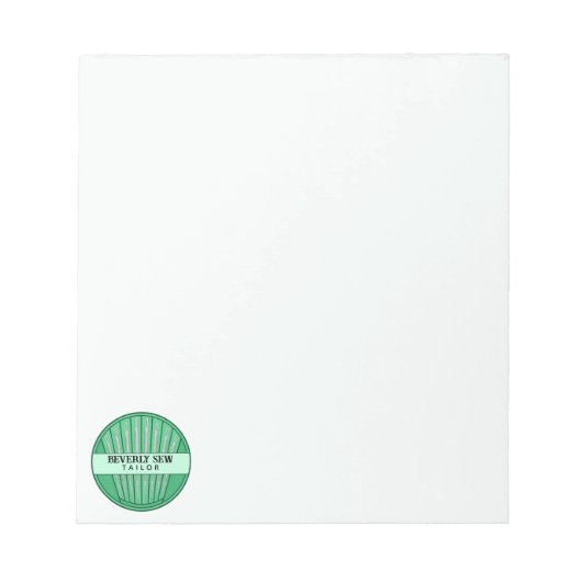 Naaiset Naalden Kit Kleermaker Zakelijk Notitieblok (Voorkant)