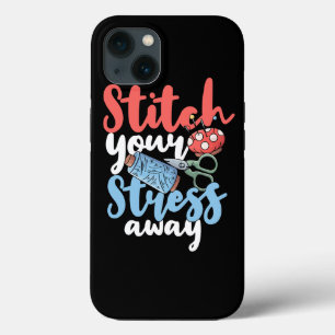 Naaishirt voor Vrouwen die Quilter Seamstress Naai Case-Mate iPhone Case