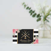 Naaisnijdraad en naalden  visitekaartje (Staand voorkant)